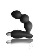 Big Boy Silicone Prostate And Perineum Massager Vibrator - Black